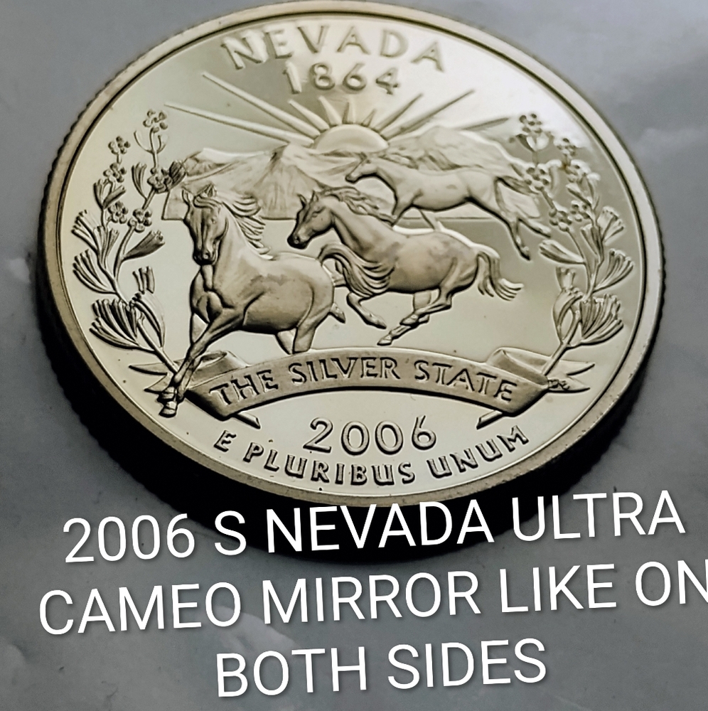 ✅❤️Nevada 2006 Silver State Proof Coin CLAD COPPER NICKEL In Capsule